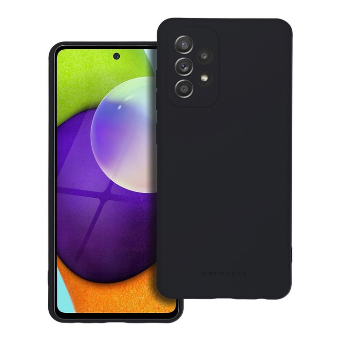 Roar Space Tasche Case - für Samsung Galaxy A52 5G / A52 4G LTE / A52s 5G Schwarz