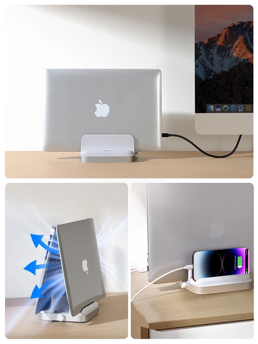 Joyroom laptop stand holder white (JR-ZS374)