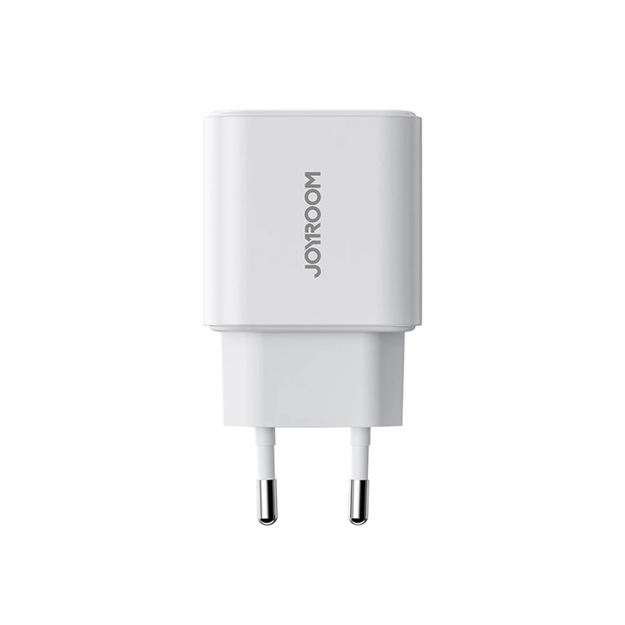 EU Joyroom JR-TCF05 20W USB-A USB-C nabíječka + USB-C kabel – bílá