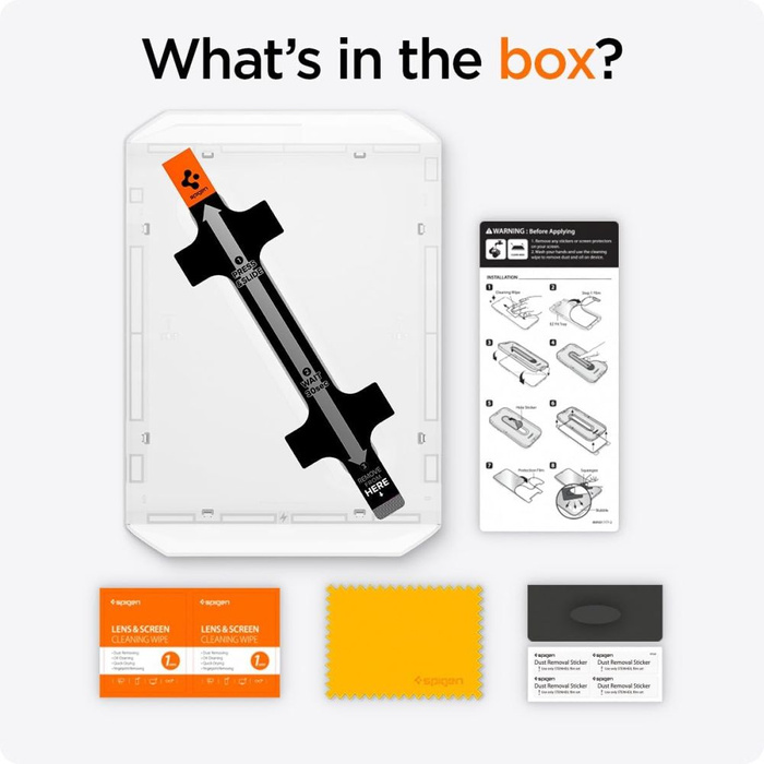 Tempered Glass Spigen Glas.tr "ez Fit" iPad Pro 13 7 / 2024 Clear