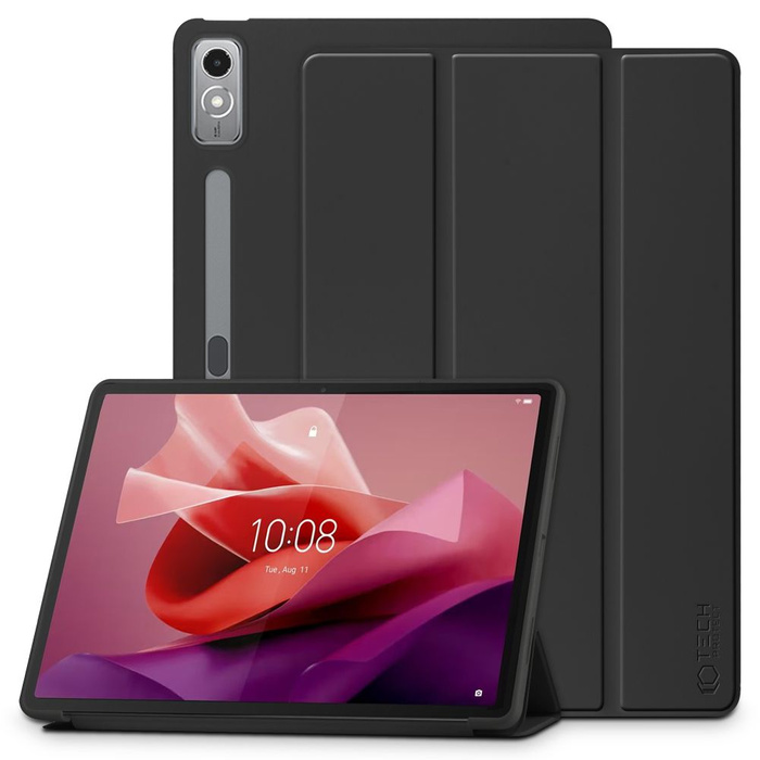 Puzdro Tech-protect Smartcase Lenovo Tab P12 12.7 Tb-370 Black Case