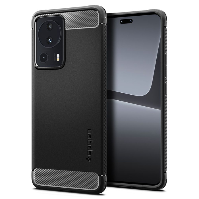 Cover Spigen Rugged Armor MATTE Xiaomi 13 Lite Nero Case