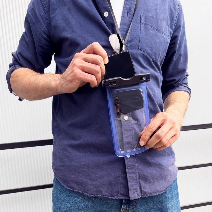 Wodoodporne etui torebka na telefon 6,7'' na basen przezroczysty