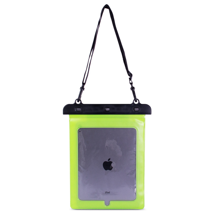 Funda impermeable para tablet de PVC - verde