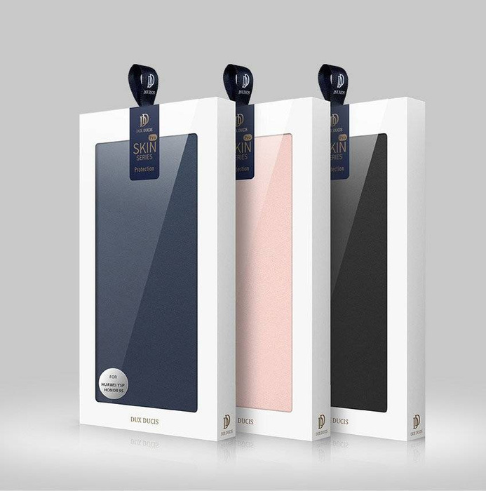 Custodia per fondina Dux Ducis Skin Pro per Huawei Y5p rosa