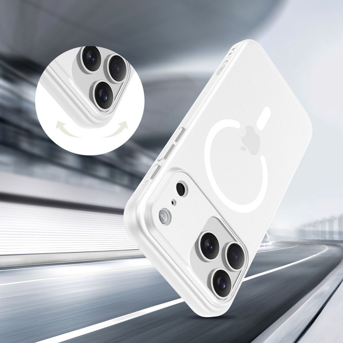 TECH-PROTECT MAGSLIM MAGSAFE IPHONE 17 PRO MATTE/WHITE