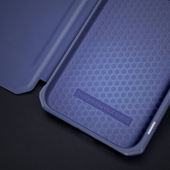 Custodia tipo libreria DUX DUCIS Skin X per iPhone 13 Pro blu