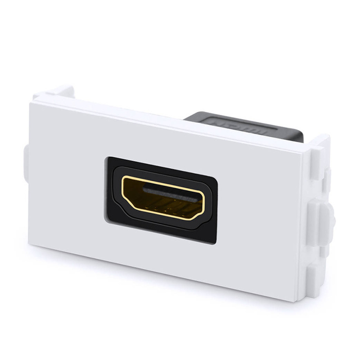 Panel Ugreen con conector HDMI recto blanco (MM113)