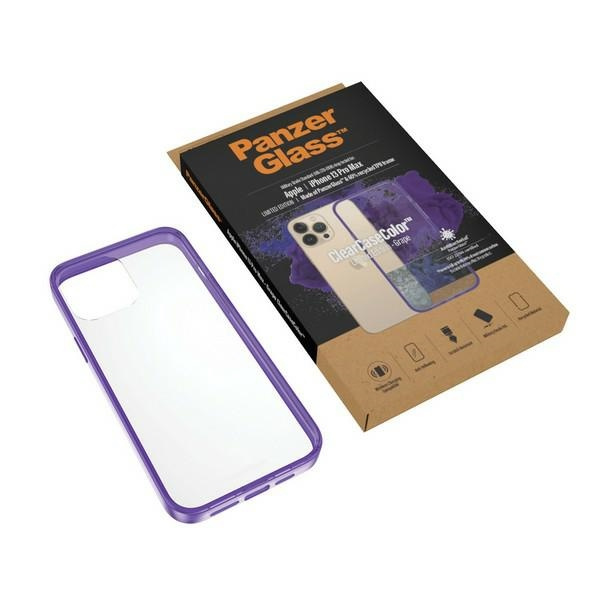 PanzerGlass ClearCase iPhone 13 Pro Max 6.7" Antibakteriell Militärische Qualität Grape 0342