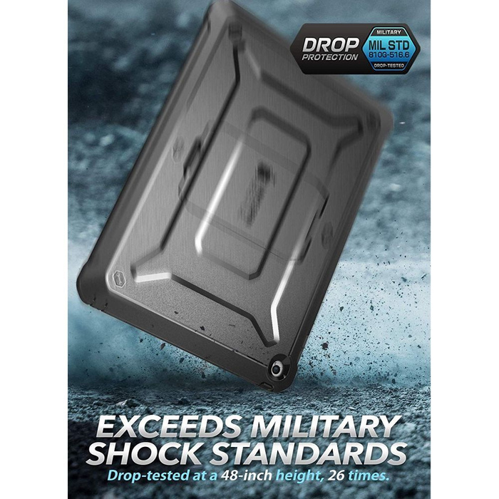 Coque SUPCASE Unicorn Beetle Pro Ipad 10.2 2019 Black Black Case
