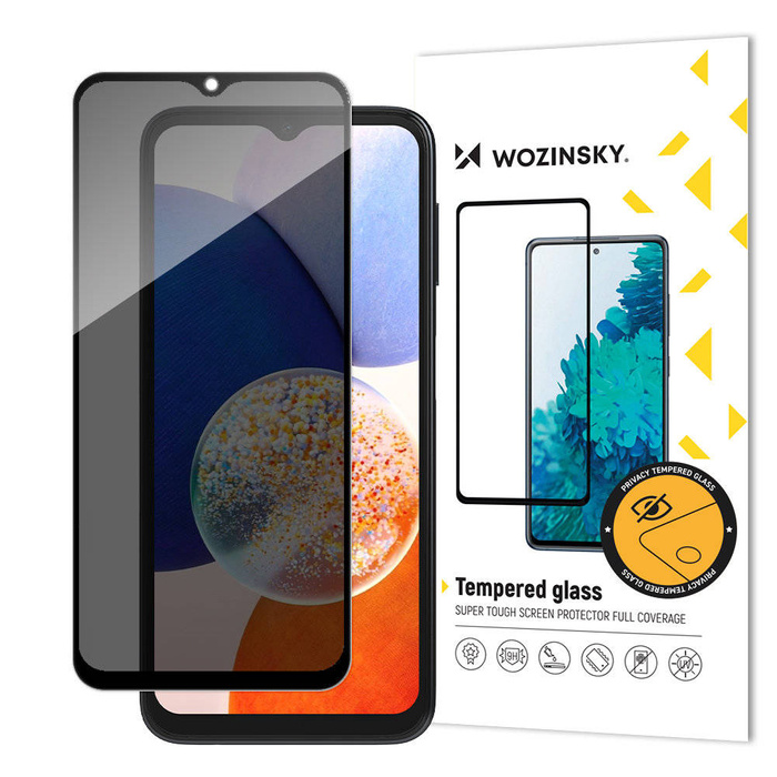 Wozinsky Privacy Glass vetro temperato per Samsung Galaxy A13 con filtro privacy Anti Spy