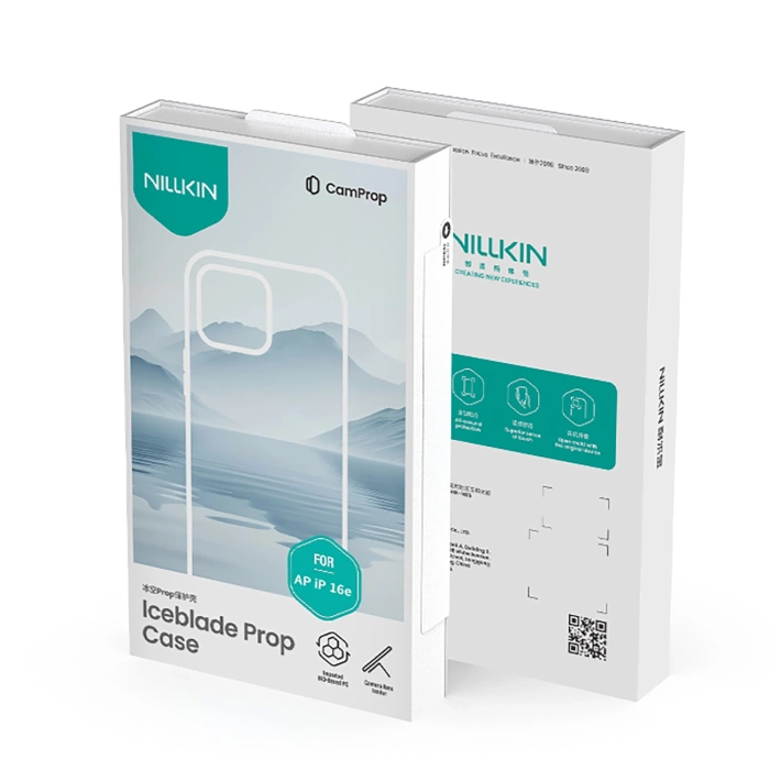 Etui Nillkin iPhone 16e Iceblade Prop Magnetic z podstawką na Zielone