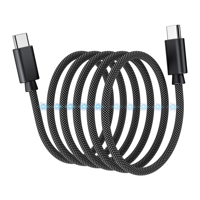 Choetech XCC-1054 240W Kabel mit Power Delivery 3.1 USB-C magnetisch 1,2m – Schwarz
