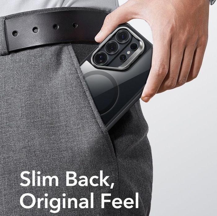 ESR CLASSIC HYBRID KICKSTAND MagSafe GALAXY S26 ULTRA CLEAR/BLACK