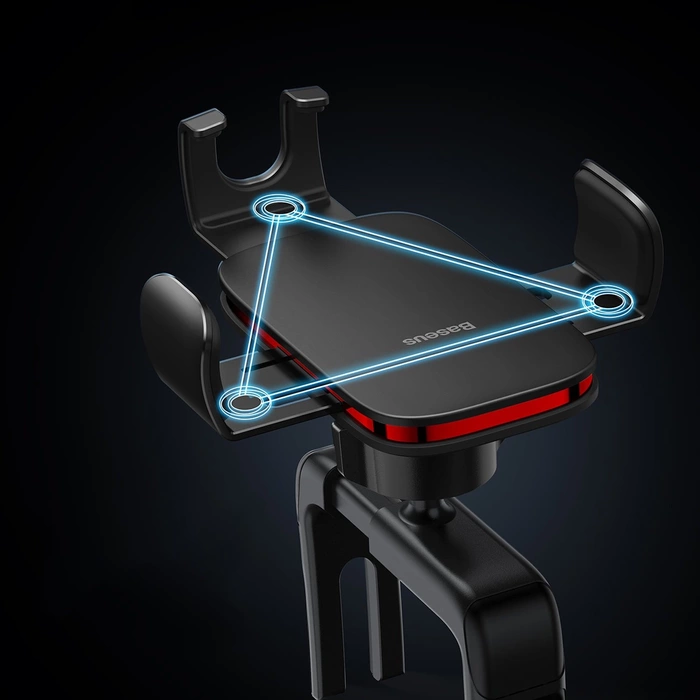 [B WARE] Baseus Metal AgeⅡ Schwerkrafthalter für runde Auto-Lüftungsdüse schwarz (SUJS030001)