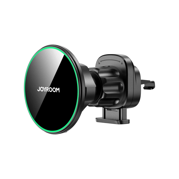 Joyroom JR-ZS412 Halterung mit Qi2 15W Ladegerät, Auto, für Lüftungsschlitze - schwarz