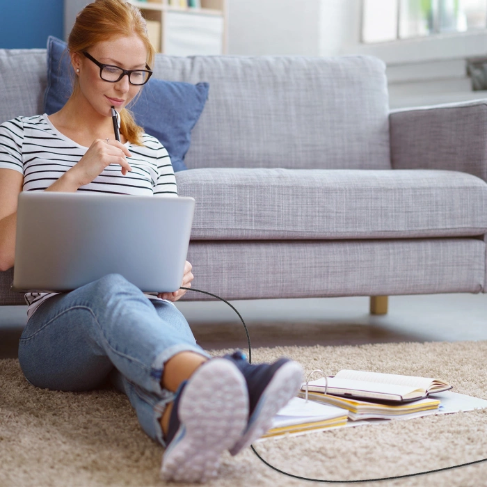 Choetech XCC-1036 USB-C - USB-C PD cable 240W 480Mb/s 2m - black