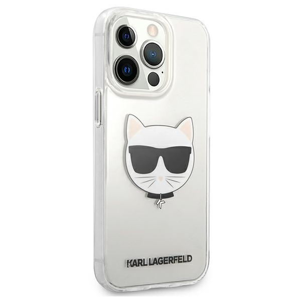 Cover KARL LAGERFELD Apple iPhone 13 Pro Max Choupette Head Clear Hardcase