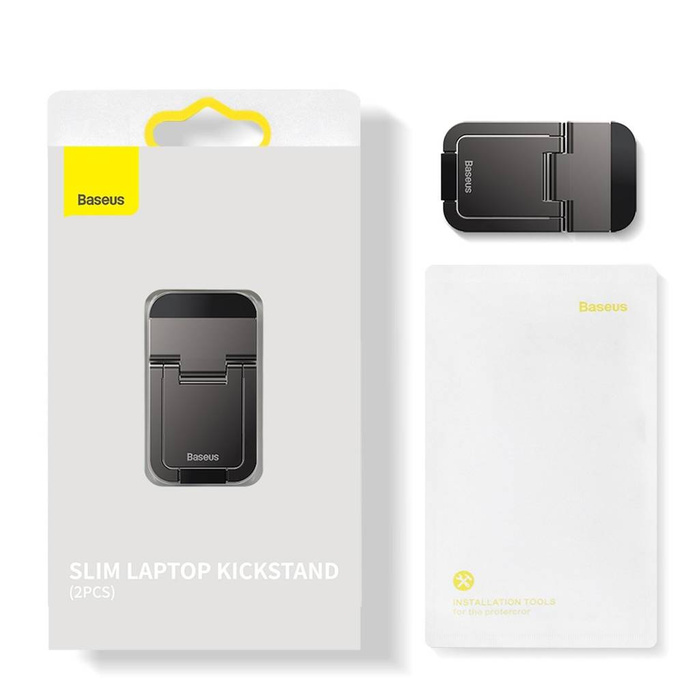 Baseus pies universales para portátiles (2 unidades) gris (LUZC000013)
