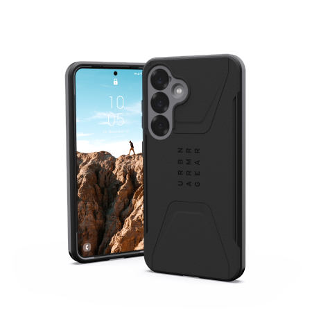 UAG Civilian Pro -  obudowa ochronna do Samsung Galaxy S25 5G z wbudowanym modułem magnetycznym (black)