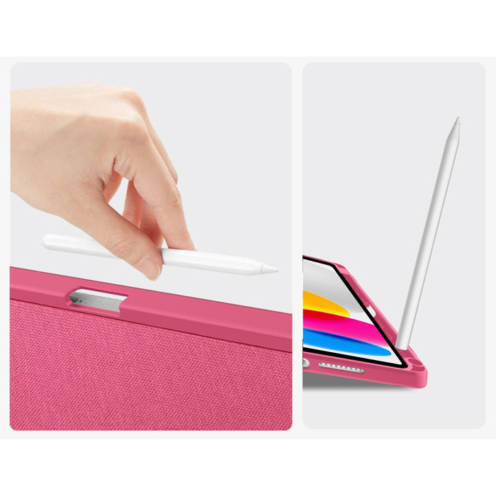 TECH-PROTECT SC PEN CANVAS IPAD 10.9” 10 / 2022 / 11” 11 / 2025 MAGENTA BLOOM