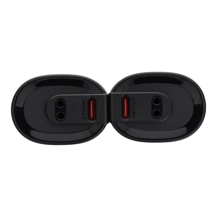 Powerbank Veger (W0587) 2,4A 2 szt 2 x 5000 mAh z podgrzewaczem do rąk czarno srebrny