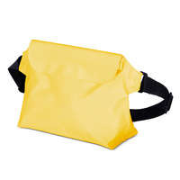 PVC waterproof pouch / kidney bag - yellow