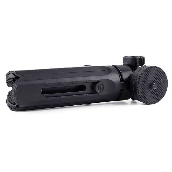 Mini trépied support pour les prises de selfie pour téléfono portable caméra GoPro 16 - 21 cm noir