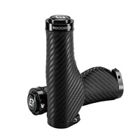 Rockbros Bike Grips Twisted Ergonomische Anti-Rutsch-Griffe - Schwarz