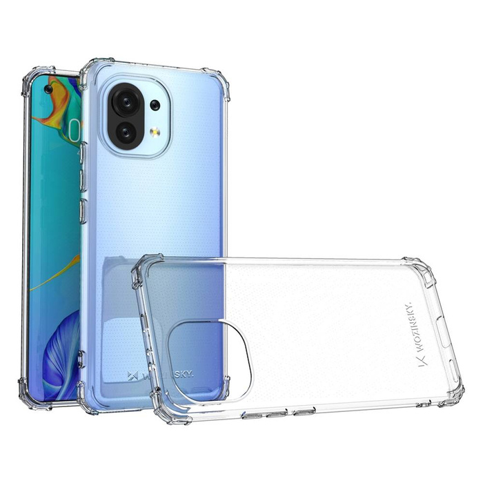 Wozinsky Anti Shock Armored Case pro Xiaomi Mi 11 Transparent