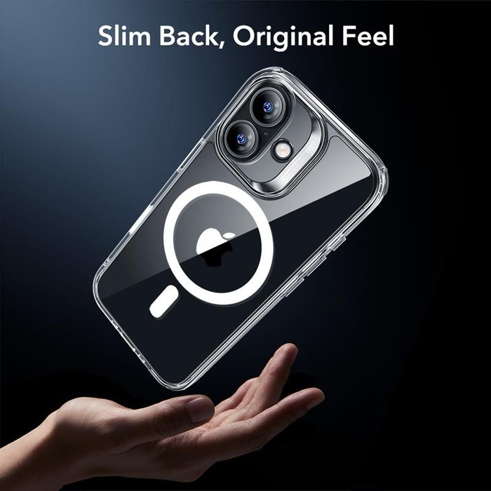 ESR CLASSIC HYBRID MagSafe &amp; TEMPERED GLASS IPhone 17 CLEAR