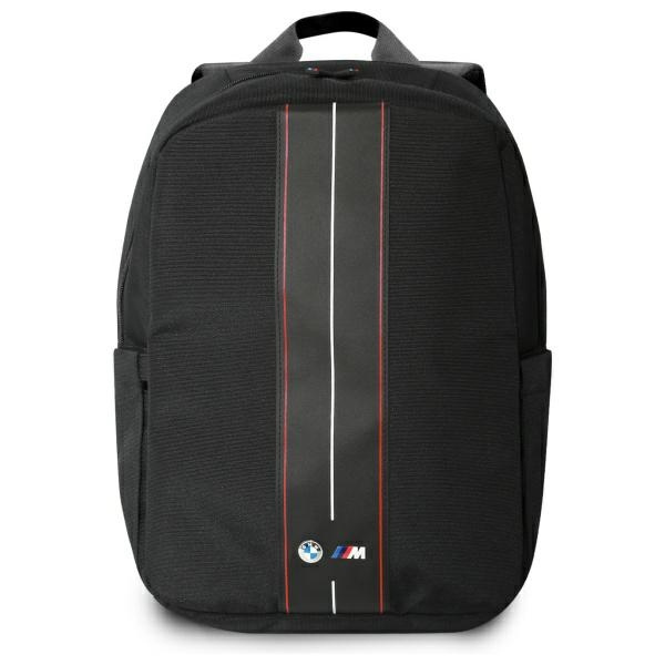BMW Rucksack BMBP15COMPVSKR 16" schwarz/schwarz Nylon Red Stripe
