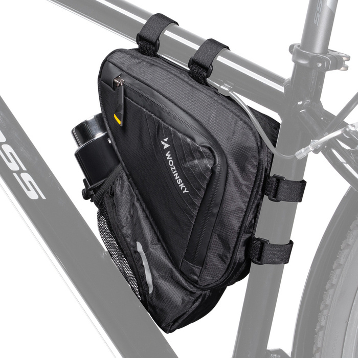 Wozinsky Fahrradtasche 1,5l unter dem Rahmen schwarz (WBB23BK)