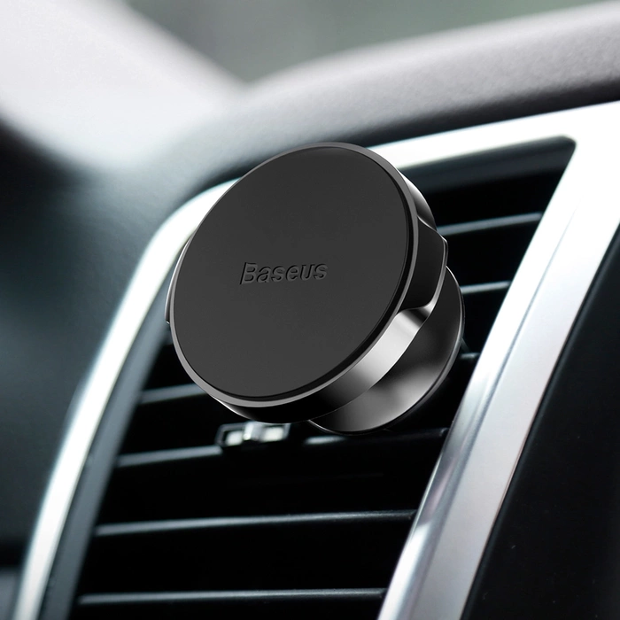 Baseus Small Ears Series Magnetic Car Air Vent Holder Griglia di ventilazione nera (SUER-A01)