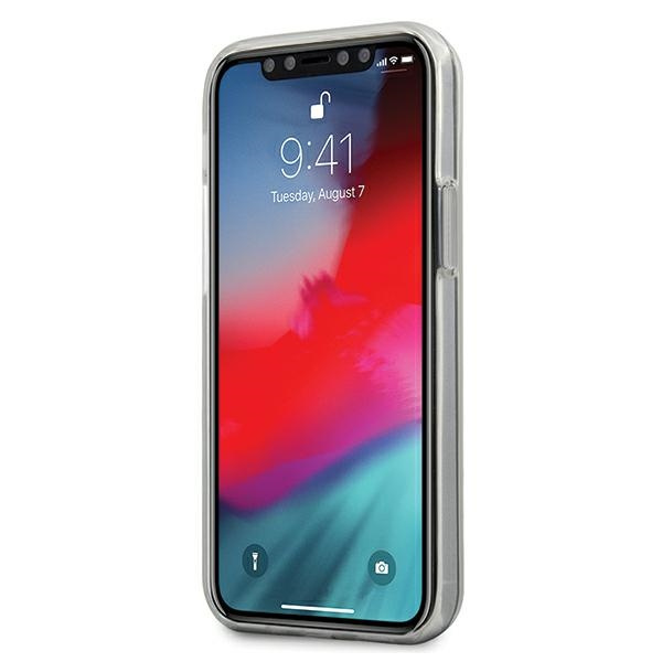  Mercedes   12 Mini Transparent Line Black Case