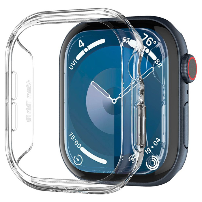 Funda Spigen Thin Fit Apple Watch 10 (46 MM) CRISTALINO