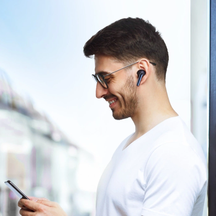 Joyroom Funpods JR-FN2 In-Ear-TWS-Kopfhörer mit Bluetooth 5.4, ANC-Funktion und IP54-Schutz – Schwarz