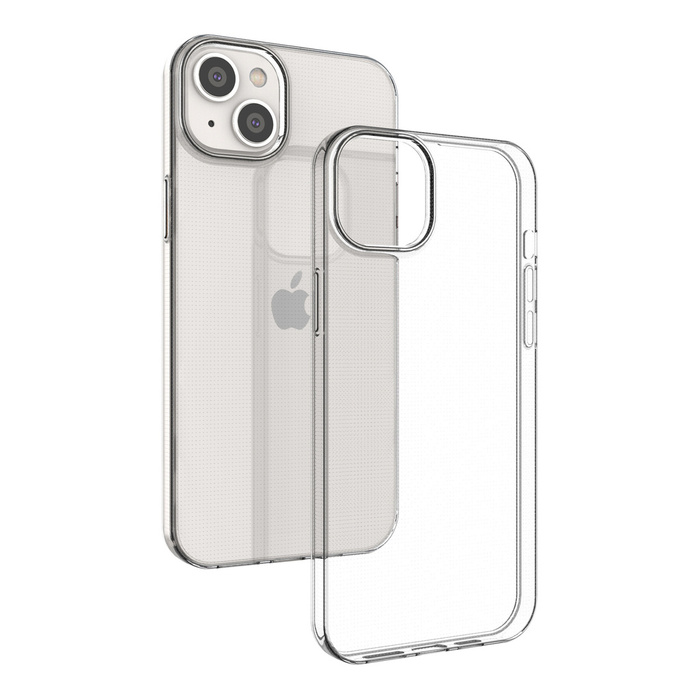 Coque gel pour iPhone 14 Max Ultra Clear 0.5mm transparente