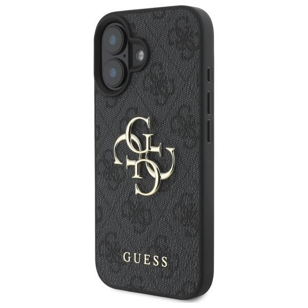 Etui Guess iPhone 16 Plus czarny/black hardcase 4G Big Logo
