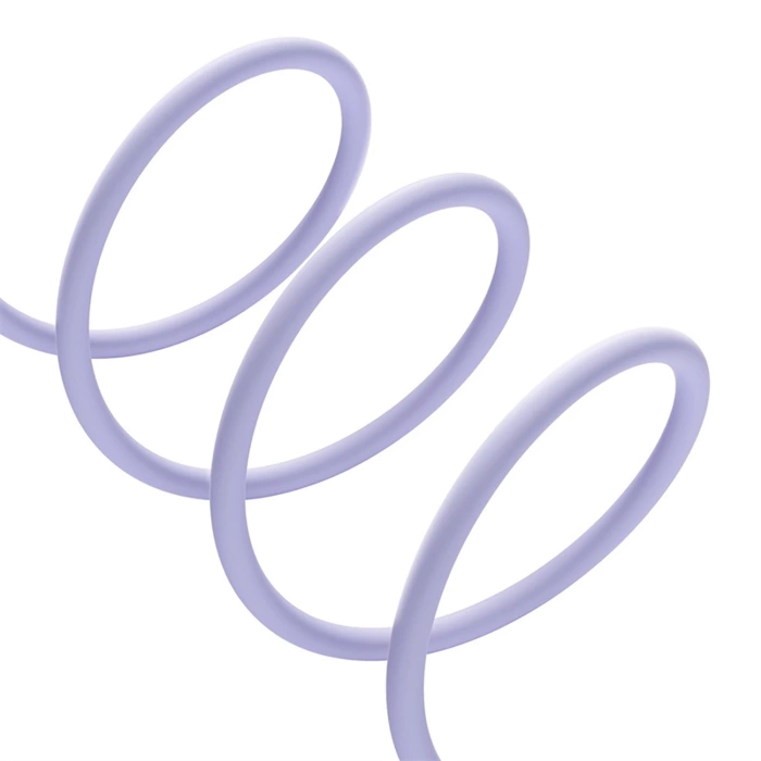 Baseus Pudding 100W USB-C - USB-C Cable 2m - Purple