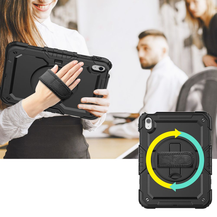 Telefontok TECH-PROTECT SOLID360 IPad 10.9 2022 FEKETE