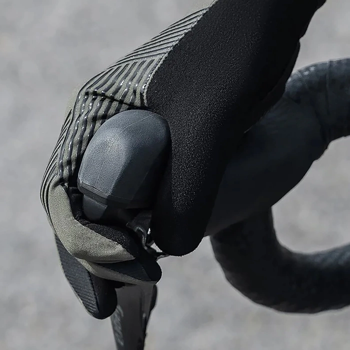 Rockbros 16110006003 stoßdämpfende Fahrradhandschuhe Größe L – Grün und Schwarz