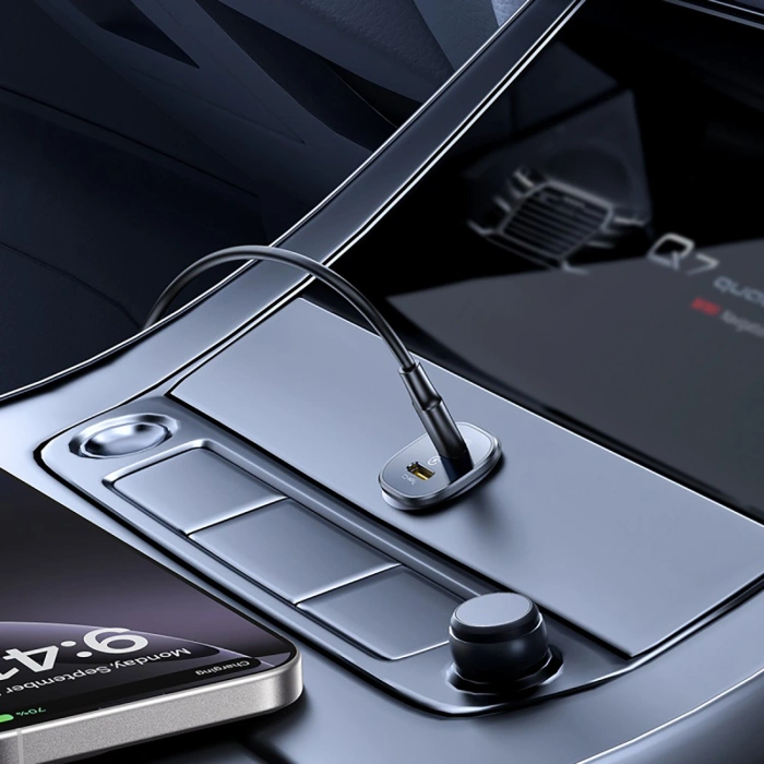 Ładowarka samochodowa Baseus GoTrip 2 x USB-C 30W - czarna