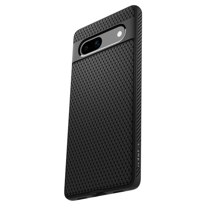 Hülle Spigen Liquid Air Google Pixel 7A MATTE Schwarz Case