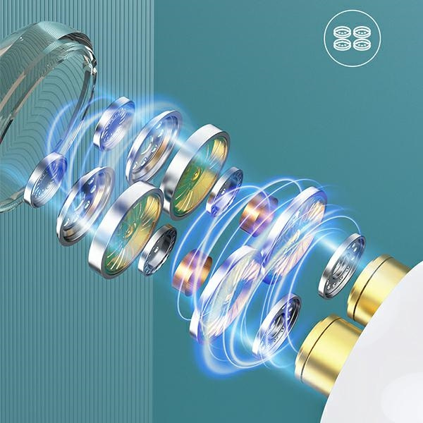 AWEI T12 TWS Bluetooth Kopfhörer weiß / weiß