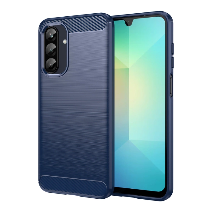 Carbon Case Samsung Galaxy A26 Blau