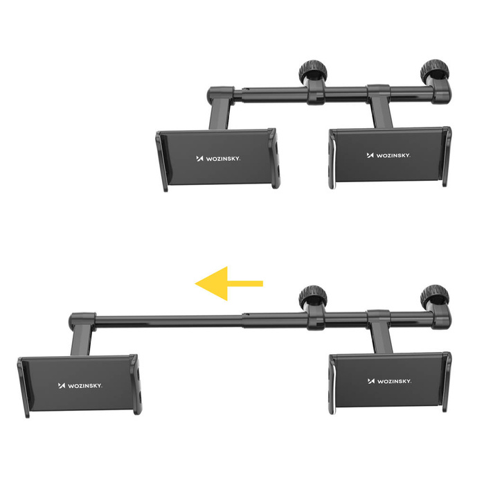 CHZ-09 Wozinsky Car 2x Tablet Holder black