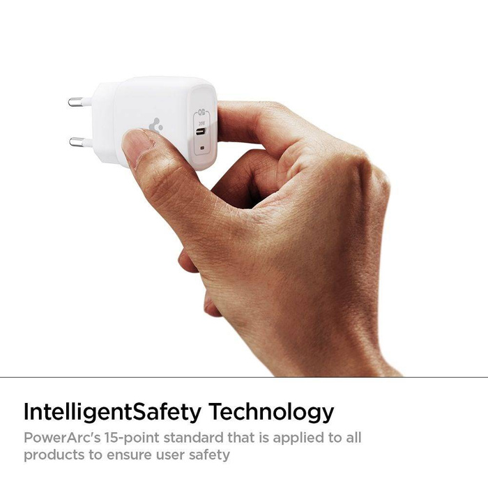 CHARGER SPIGEN PE2009EU POWERARC NETWORK Charger PD20W / 3A WHITE