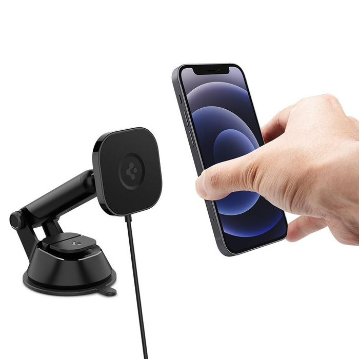 SPIGEN ITS35W ONETAP MAGNETISCHE MAGSAFE DASHBOARD LADEGERÄT 7.5W SCHWARZ