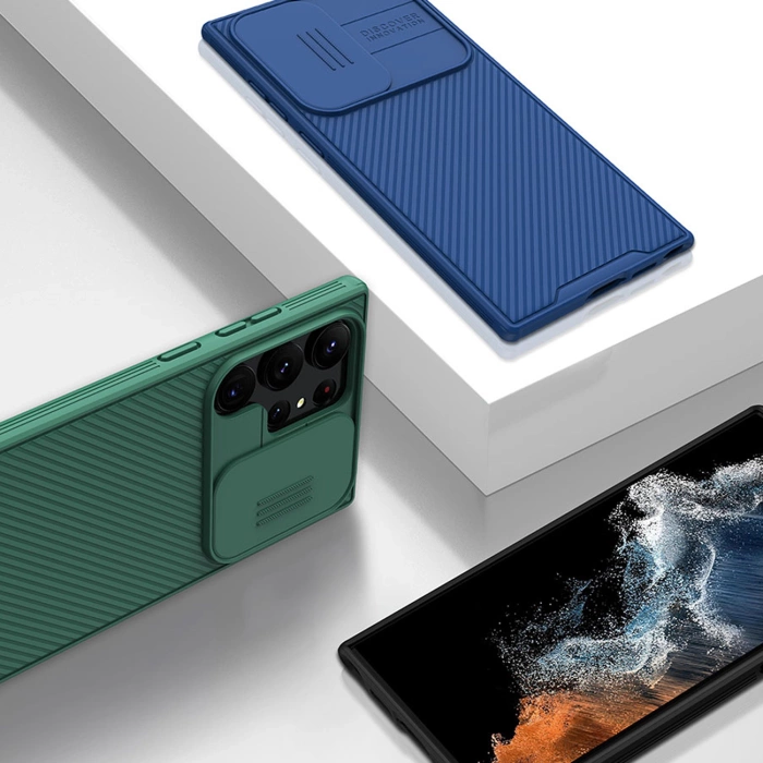 Etui CamShield Pro do Samsung S23 Ultra Nillkin (czarne)